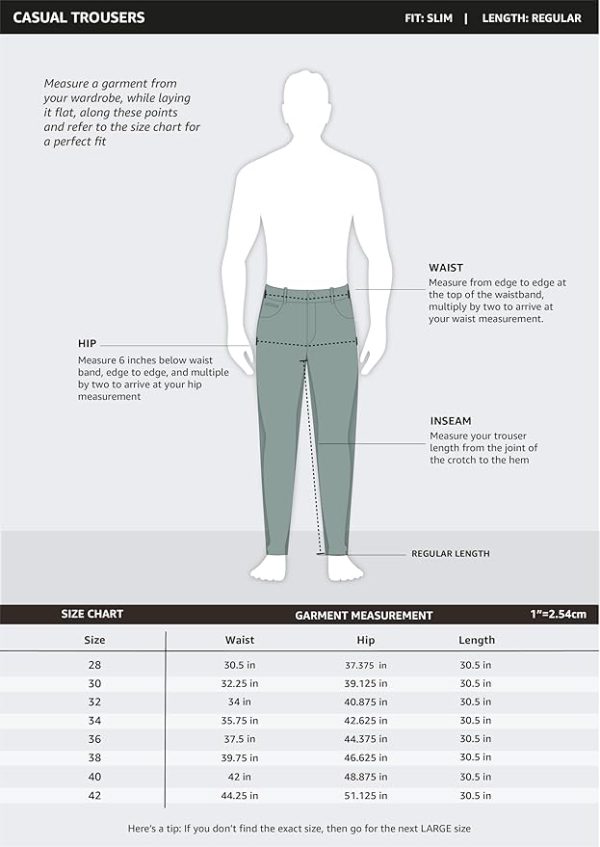 Men's Casual Cotton Trousers (Regular Fit)