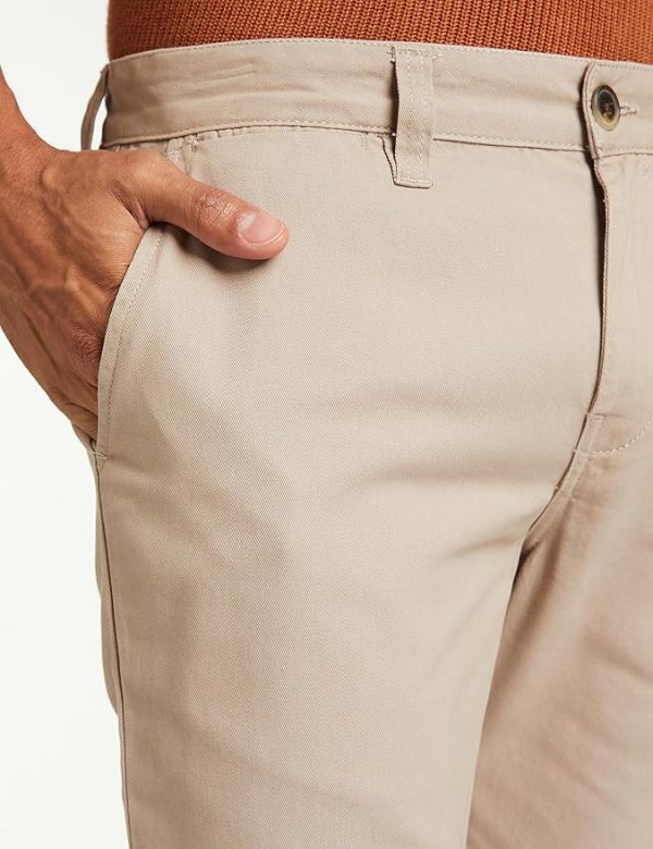 Men's Casual Cotton Trousers (Regular Fit)