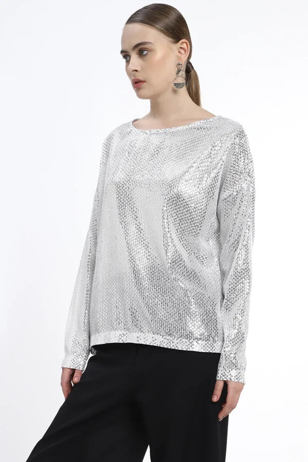 Round Neck top with long sleeves